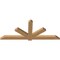 Ekena Millwork Kennewick Timber Gable Bracket, Western Red Cedar, 84"W x 35"H x 3 1/2"D x 5 1/2"F, 10/12 Pitch GBW084X35X0406KEN00SWR - alternate 4